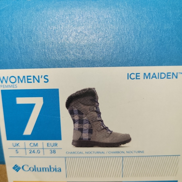 Columbia ice Madden boots womans size 7 Nwt - Picture 6 of 6